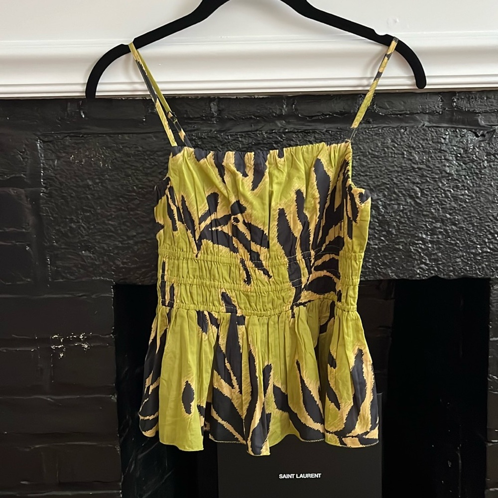 Tanya Taylor Peplum Tank